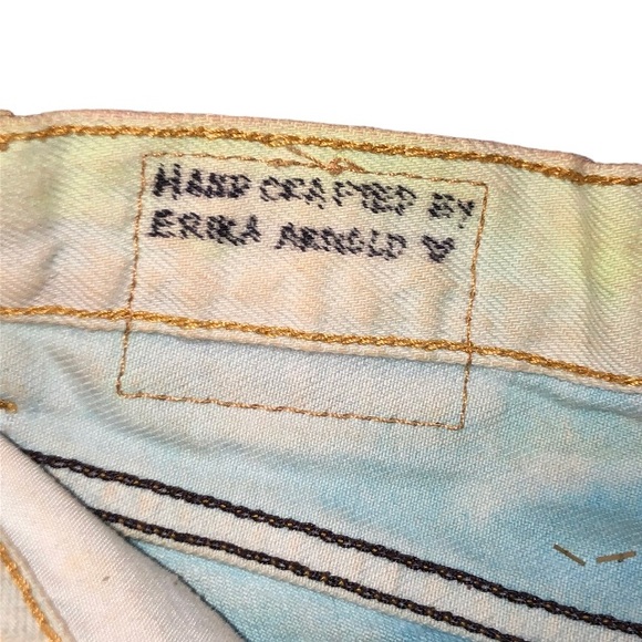 Girls Tie Dye Levi’s 550 Cutoff Denim Shorts EUC - Picture 10 of 10